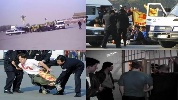 cảnh sát vây bắt, giam giữ những người thỉnh nguyện