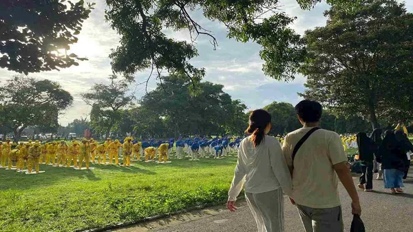 Các học viên thực hành các bài công Pháp